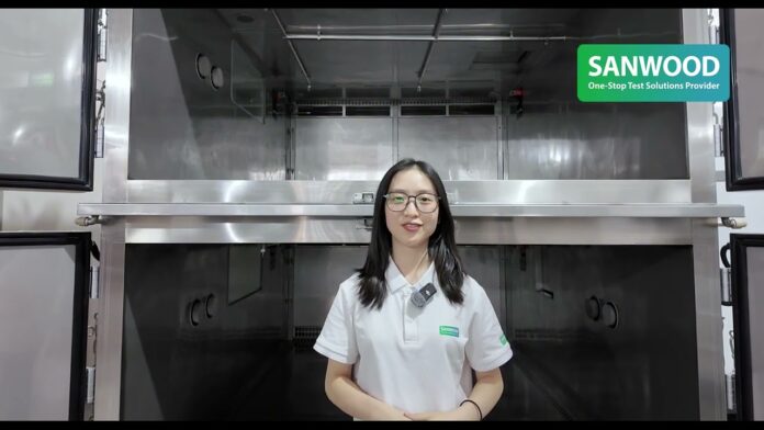 ” Thiết bị thử nghiệm nhiệt độ cao và thấp độ an toàn chống nổ hai lớp dung tích 8m³ “