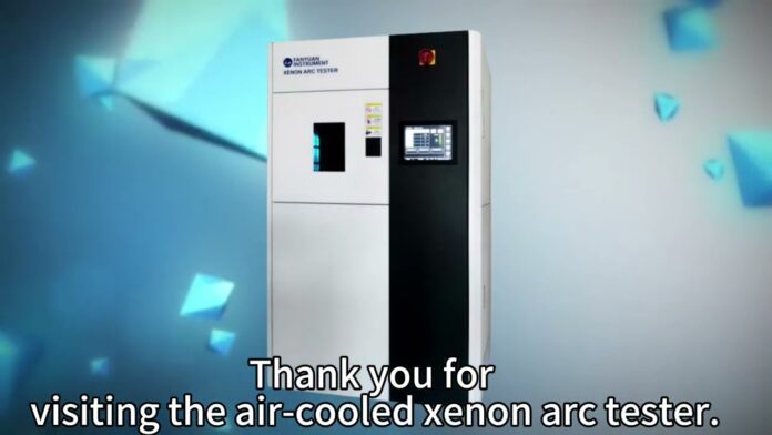 “Thiết bị kiểm tra Xenon Arc Tester YG611M từ đội ngũ FYI TEAM – Giải pháp hoàn hảo cho các nhà máy và phòng thí nghiệm”