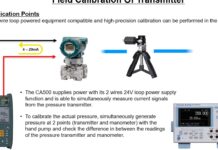 “Yokogawa CA500 Handy Calibrator: Giải pháp chỉnh nhiệt độ tiện dụng cho hiệu chuẩn máy đo áp suất trong lĩnh vực công nghiệp”