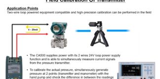 “Yokogawa CA500 Handy Calibrator: Giải pháp chỉnh nhiệt độ tiện dụng cho hiệu chuẩn máy đo áp suất trong lĩnh vực công nghiệp”