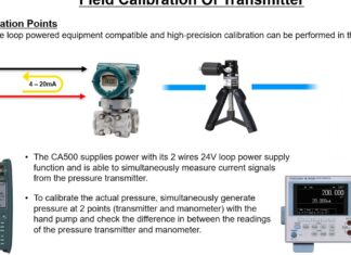 “Yokogawa CA500 Handy Calibrator: Giải pháp chỉnh nhiệt độ tiện dụng cho hiệu chuẩn máy đo áp suất trong lĩnh vực công nghiệp”