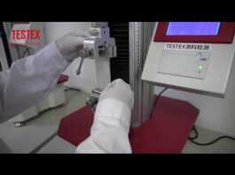 “Đánh giá chất lượng vải bông nóng trong sản xuất khẩu trang bằng máy thử độ bền – Xác thực chất lượng vải bông nóng trong khẩu trang – 2/4”