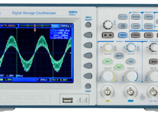 Metrix Electronics-60 MHz 1 GSa/s Digital Storage Oscilloscope (Model: BK2540B)