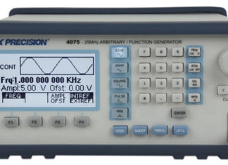 Metrix Electronics- 25 MHz Arbitrary Waveform / Function Generator (Model: BK4075)