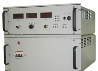 Behlman Electronics-High Power AC Power Supplies (Model BLHP Series)