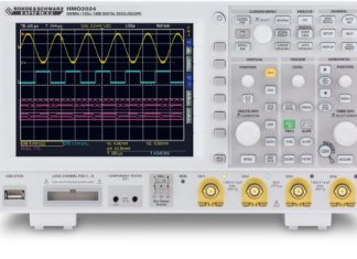 Rohde-schwarz- Digital Oscilloscope (Model:HMO2024)