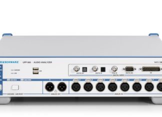 Rohde-schwarz- Audio Analyzer (Model:R&S®UPP)