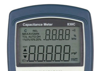 Metrix Electronics- Dual Display Capacitance Meter to 200 mF (Model:BK830C)