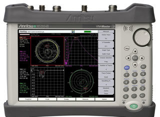 Anritsu-VNA Master + Spectrum Analyzer (Model:MS2034B)