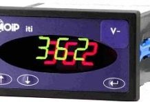 AOIP-Programmable digital panel meter for measurements of temperature and process signals (Model:ITI17)