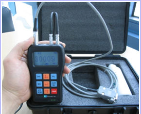 Ultrasonic Thickness DETECTOR (SC-20A / 1 ~ 600mm measurement, resolution: 0.01mm / + RS232C)