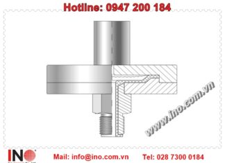 APLISENS-Threaded chemical seals with large diaphragm (Model: S-compCh)