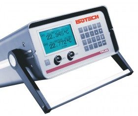 AOIP-Transportable 2-channel true temperature indicator thermometer for resistive probes / temperature calibrator (Model:TTI 22)