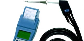 AOIP-Hand-held combustion gas analyzer with 4 sensors (Model:UNIGAS 3000)