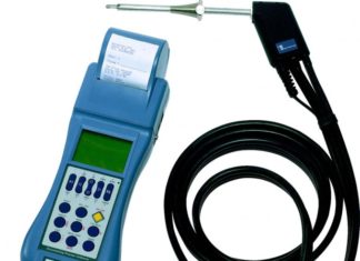 AOIP-Hand-held combustion gas analyzer with 4 sensors (Model:UNIGAS 3000)