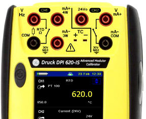 So sánh bộ phát tín hiệu chuẩn đo lường AOIP Calys 50 với GE MCX 2/DPI 620/DPI 880