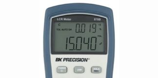 Metrix Electronics- 40000 Count Dual Display Handheld LCR Meter with ESR (Model: BK879B)