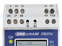 Jumo-Safety Temperature Limiter and Safety Temperature Monitor According to DIN EN 14597 (Model:JUMO safetyM STB/STW )