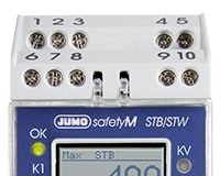 Jumo-Safety Temperature Limiter and Safety Temperature Monitor According to DIN EN 14597 (Model:JUMO safetyM STB/STW )
